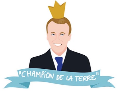 Macron, champion de la Terre