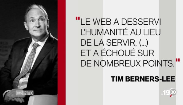 Les créateurs du web critiquent leur création